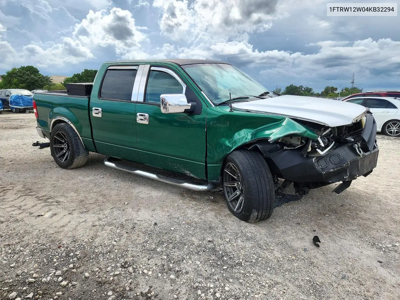 2004 FORD F-150 VIN 1FTRW12W04KB32294 — фото 4