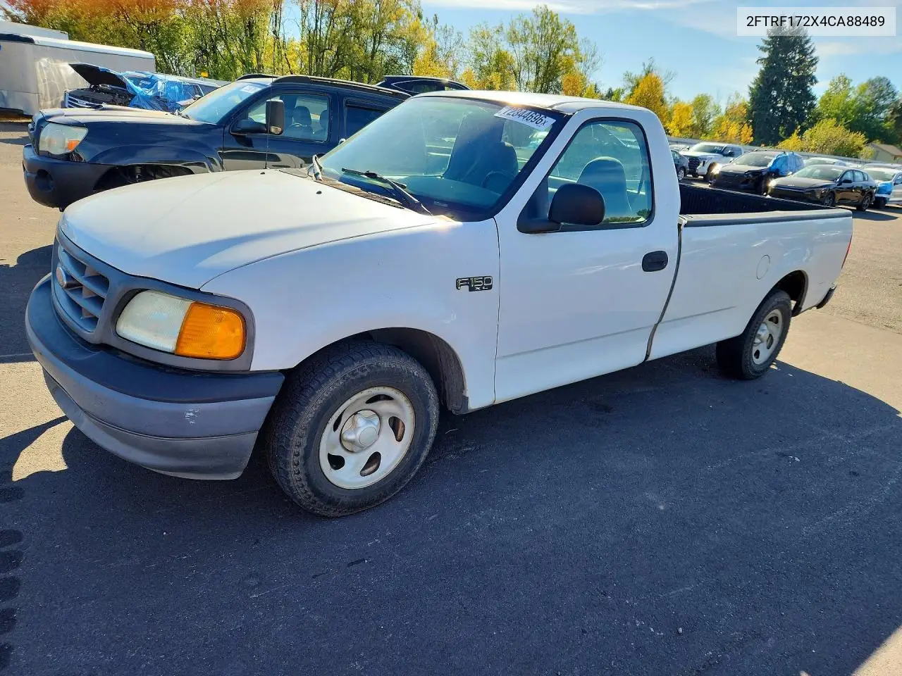 FORD F-150 2004, VIN 2FTRF172X4CA88489
