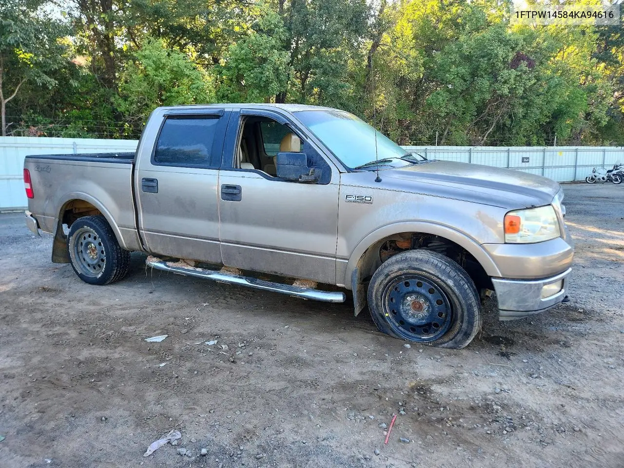 2004 FORD F-150 VIN 1FTPW14584KA94616 — фото 4