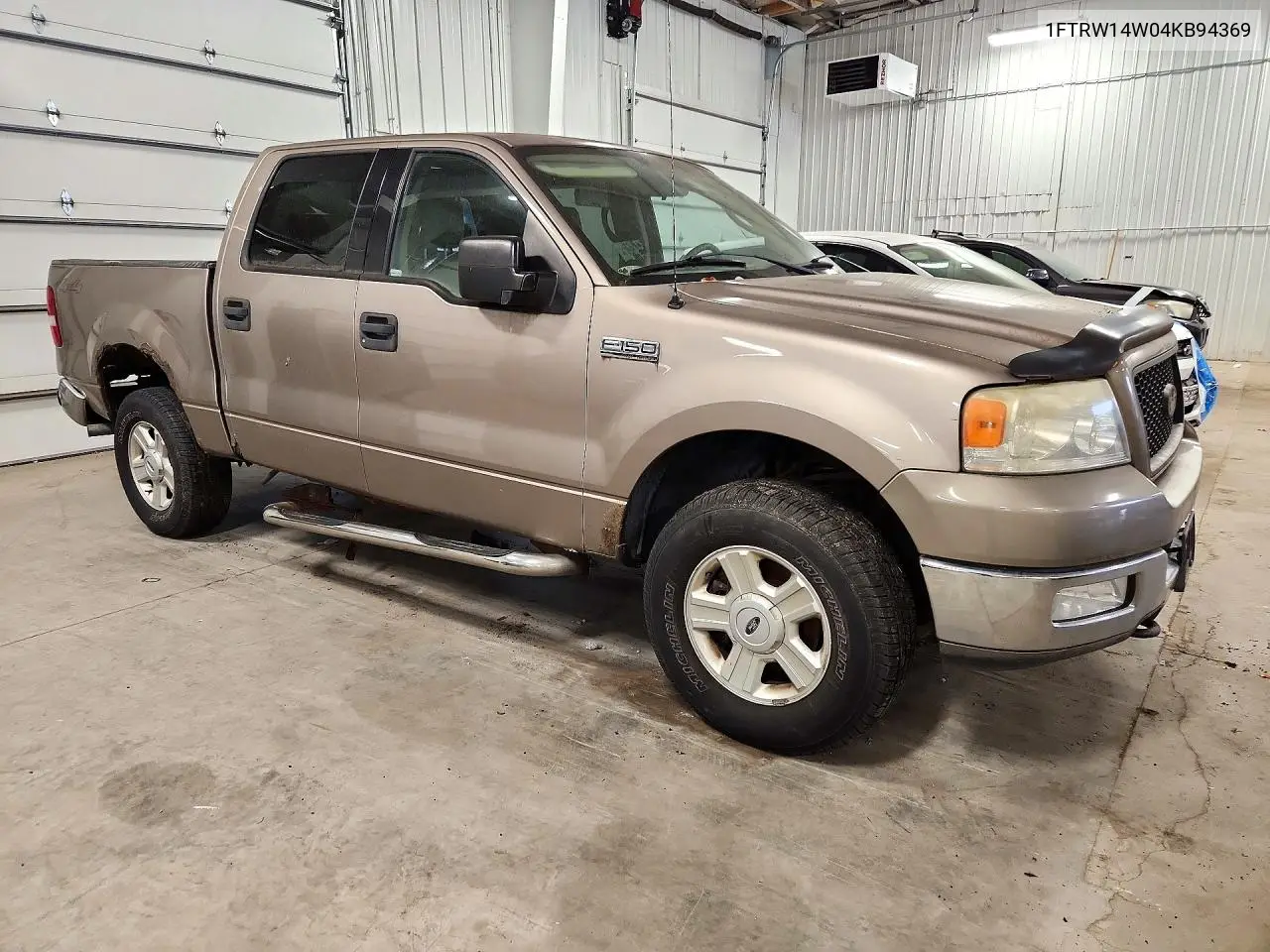 2004 FORD F-150 VIN 1FTRW14W04KB94369 — фото 4