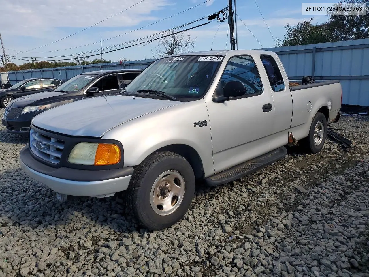 FORD F-150 2004, VIN 2FTRX17254CA39763