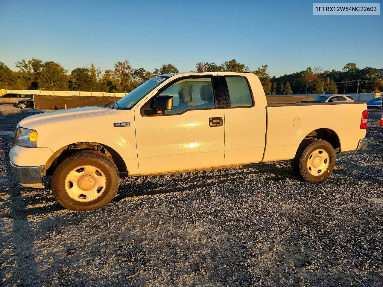 FORD F-150 2004, VIN 1FTRX12W54NC22603