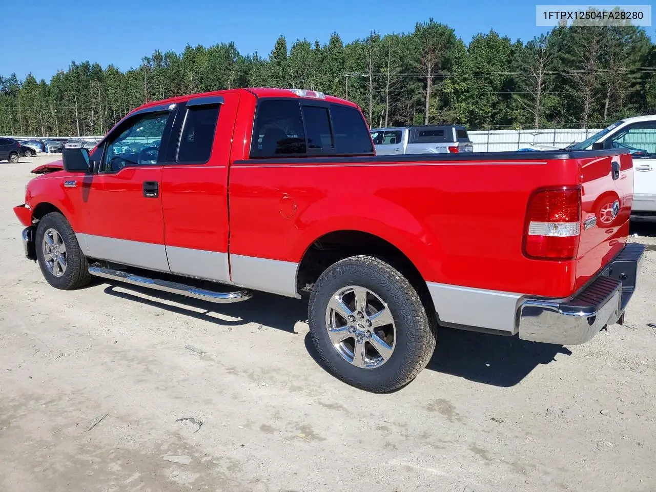 2004 FORD F-150 VIN 1FTPX12504FA28280 — фото 2