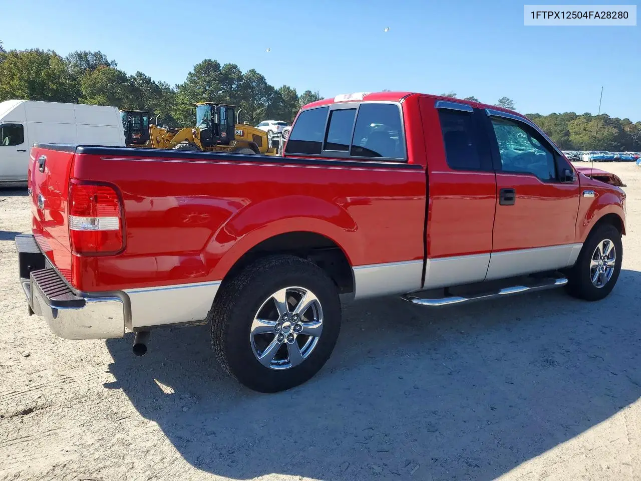 2004 FORD F-150 VIN 1FTPX12504FA28280 — фото 3