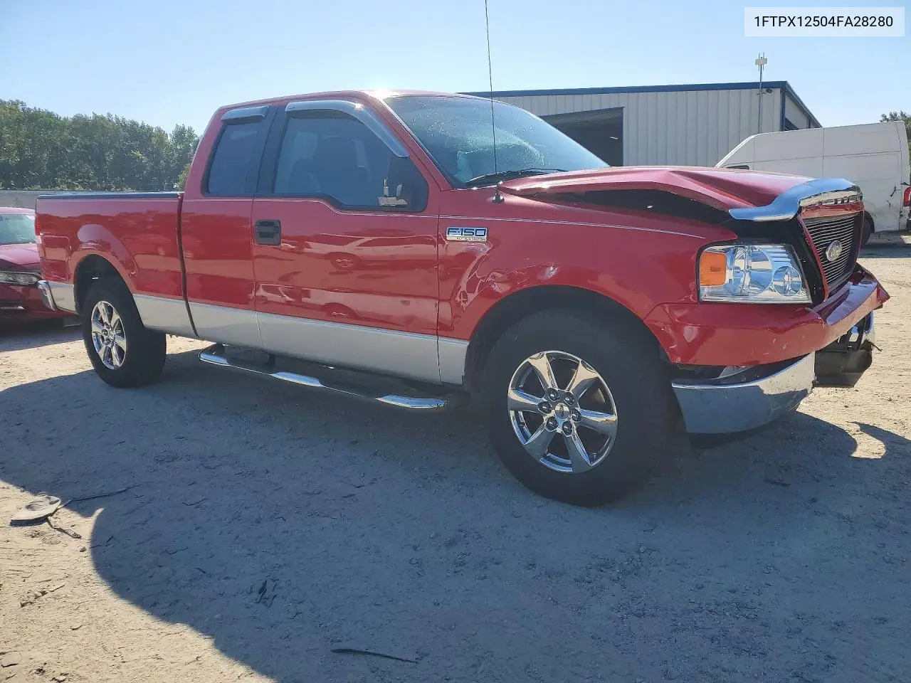 2004 FORD F-150 VIN 1FTPX12504FA28280 — фото 4