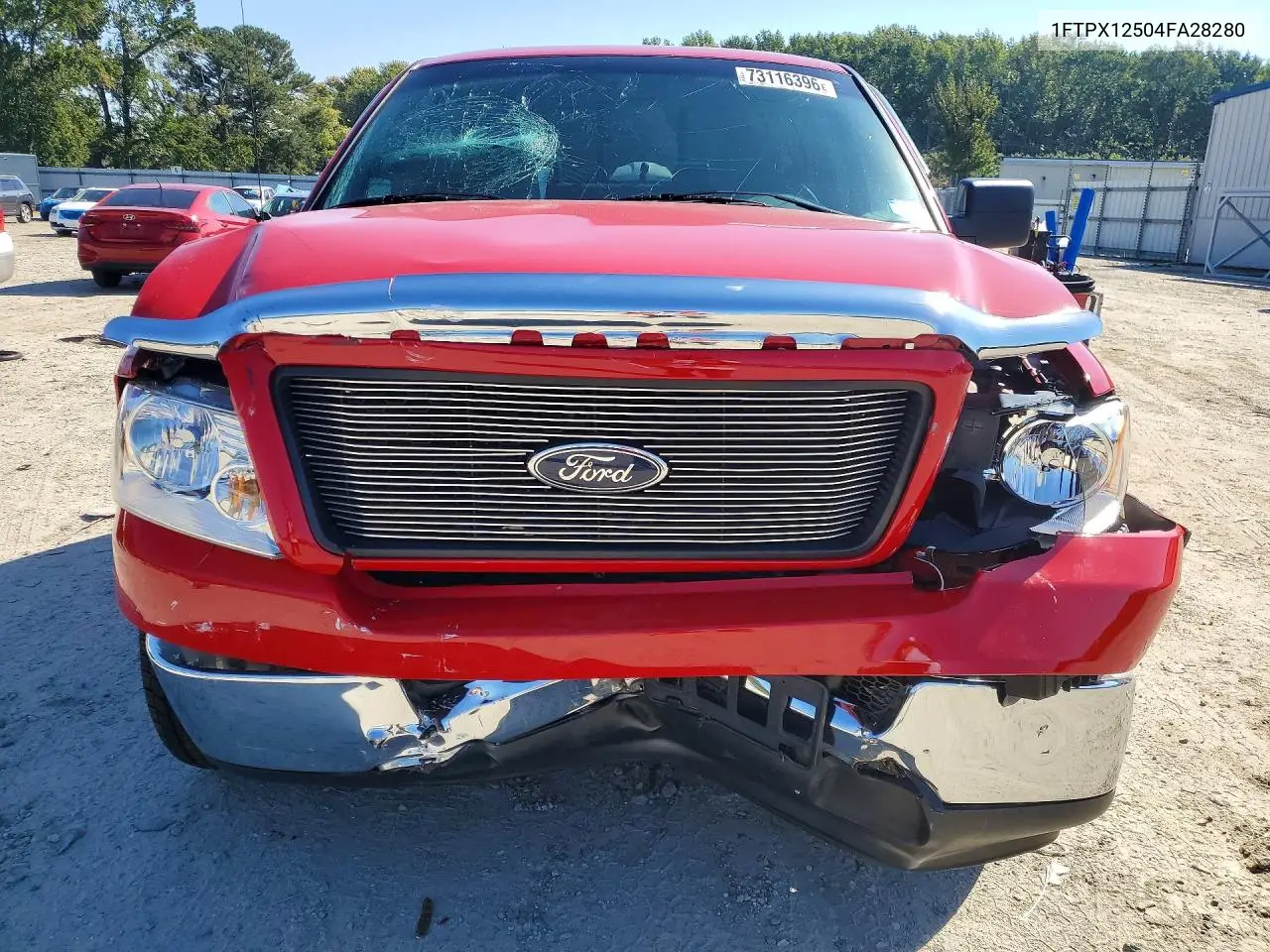 2004 FORD F-150 VIN 1FTPX12504FA28280 — фото 5