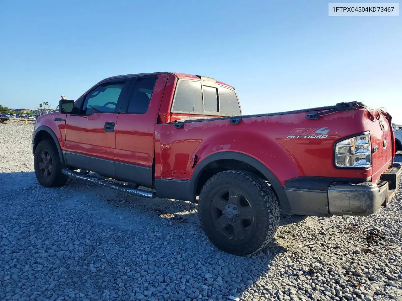 2004 FORD F-150 VIN 1FTPX04504KD73467 — фото 2