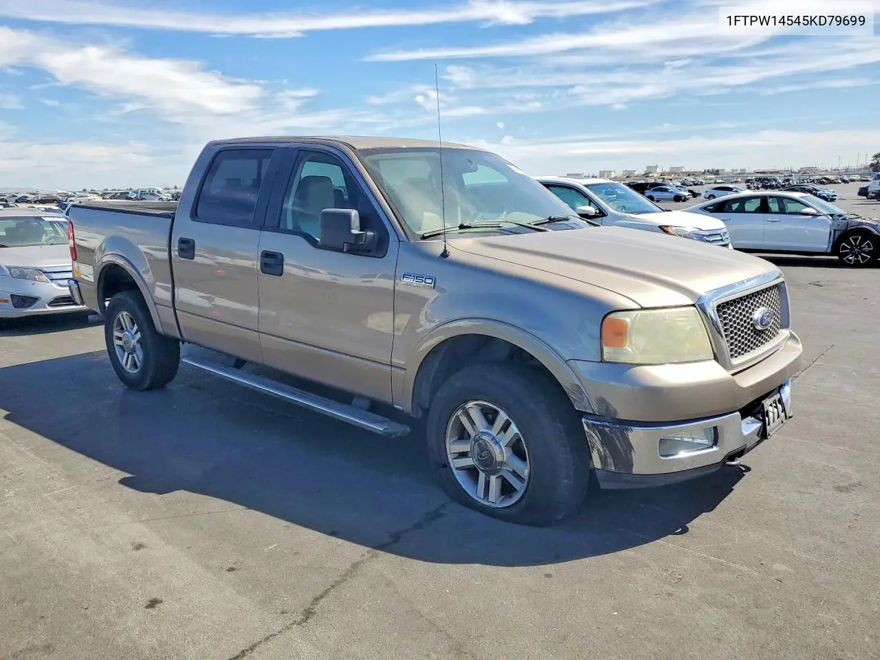 2005 FORD F-150 VIN 1FTPW14545KD79699 — фото 4