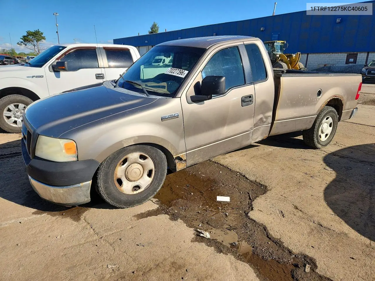 FORD F-150 2005, VIN 1FTRF12275KC40605