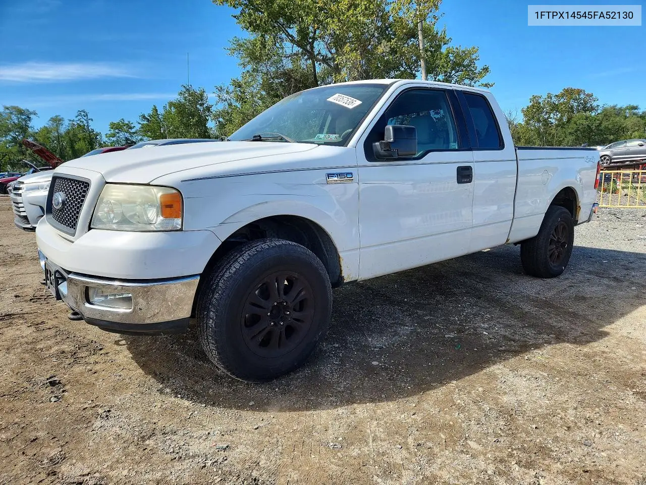 FORD F-150 2005, VIN 1FTPX14545FA52130