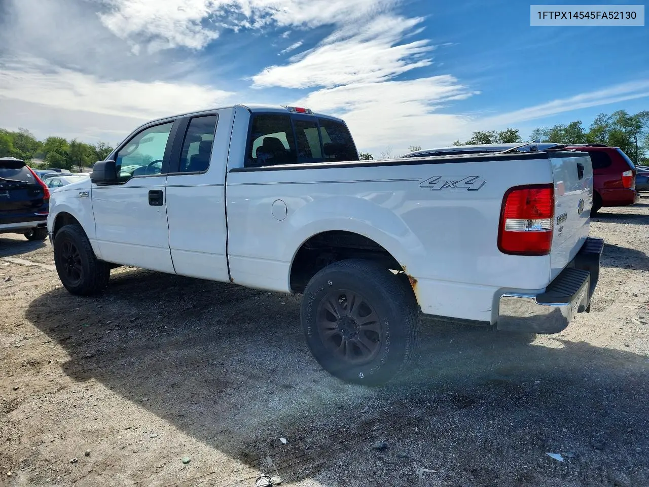 2005 FORD F-150 VIN 1FTPX14545FA52130 — фото 2