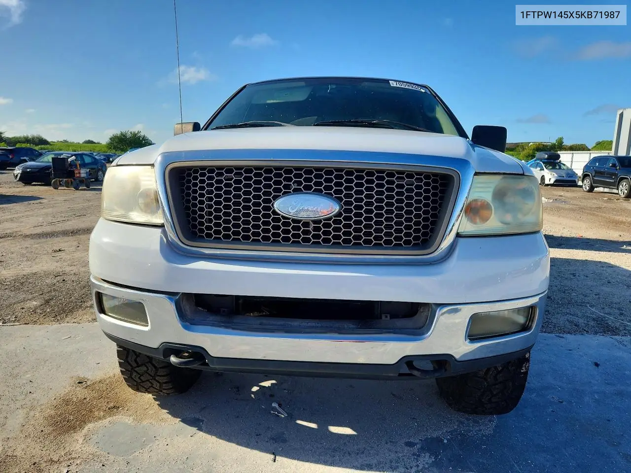 2005 FORD F-150 VIN 1FTPW145X5KB71987 — фото 5