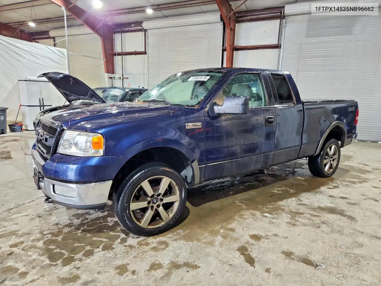 FORD F-150 2005, VIN 1FTPX14535NB96662