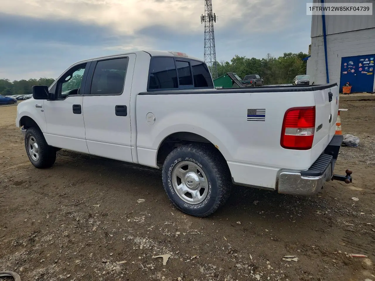 2005 FORD F-150 VIN 1FTRW12W85KF04739 — фото 2