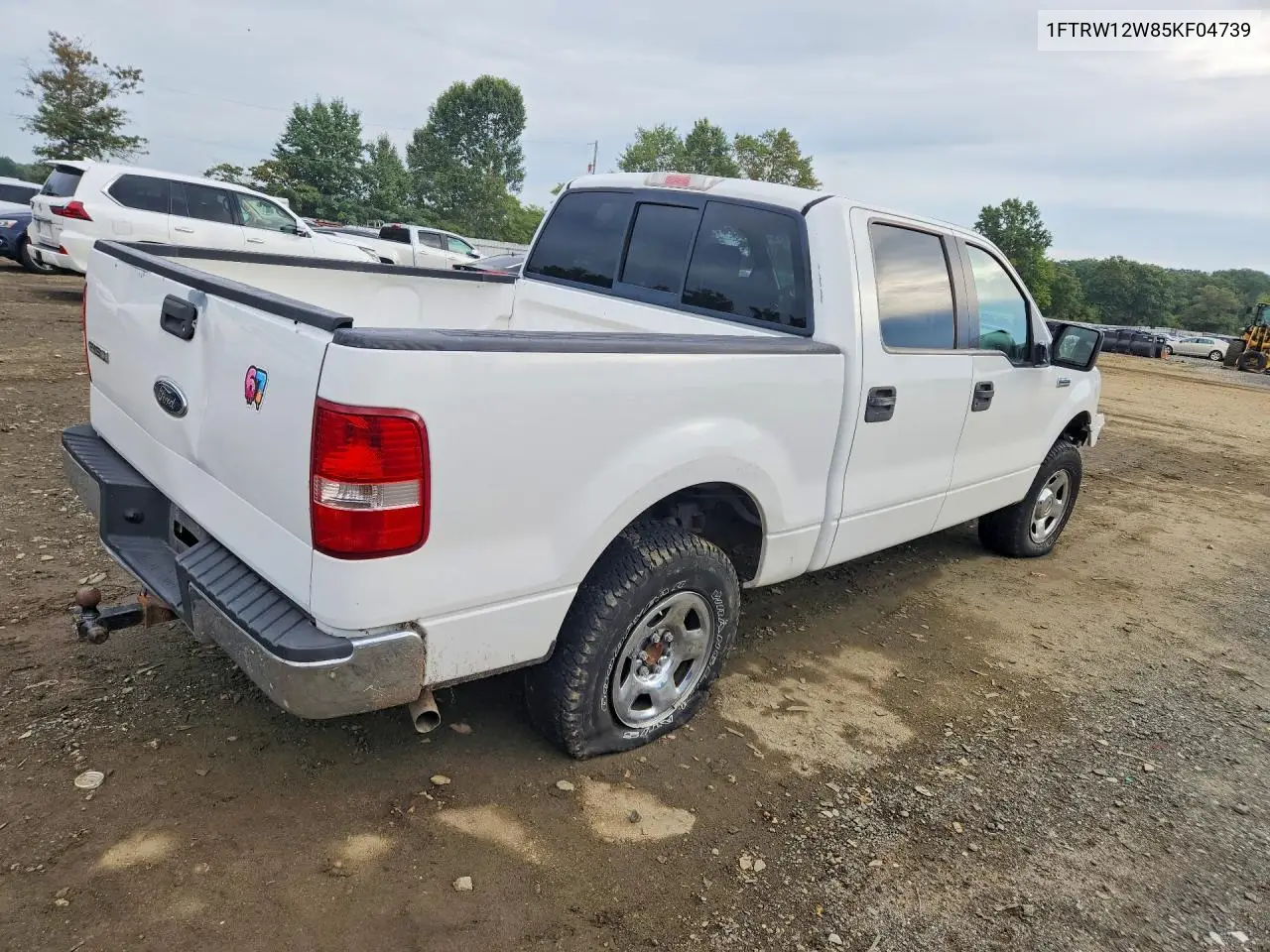 2005 FORD F-150 VIN 1FTRW12W85KF04739 — фото 3