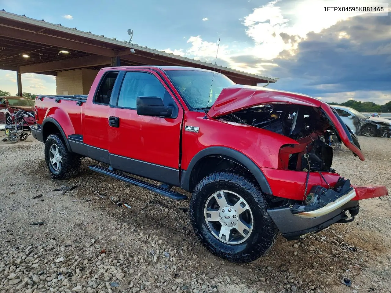 2005 FORD F-150 VIN 1FTPX04595KB81465 — фото 4