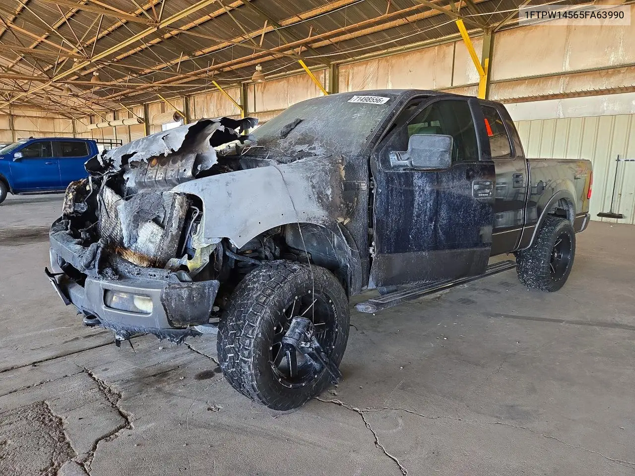 FORD F-150 2005, VIN 1FTPW14565FA63990