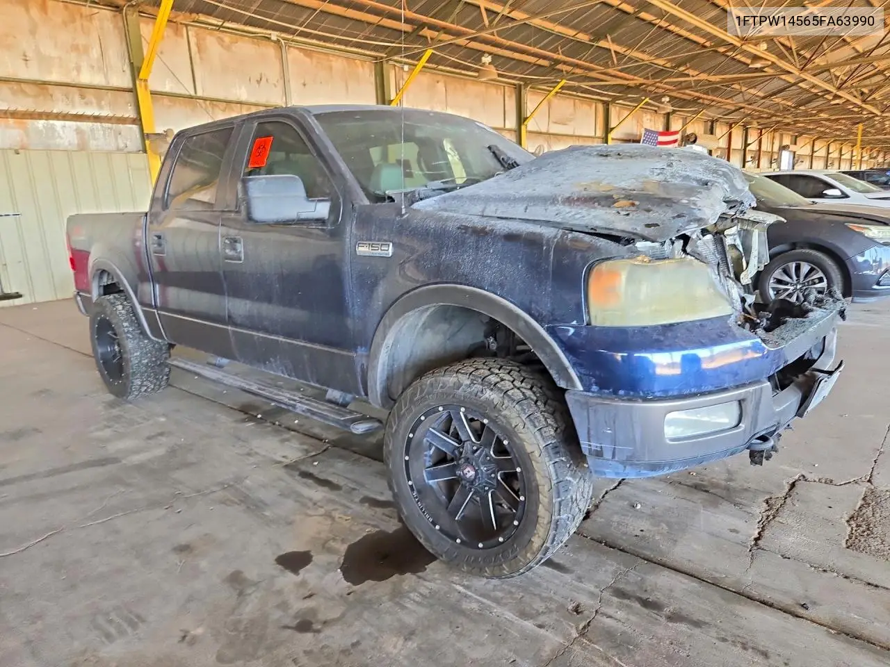 2005 FORD F-150 VIN 1FTPW14565FA63990 — фото 4