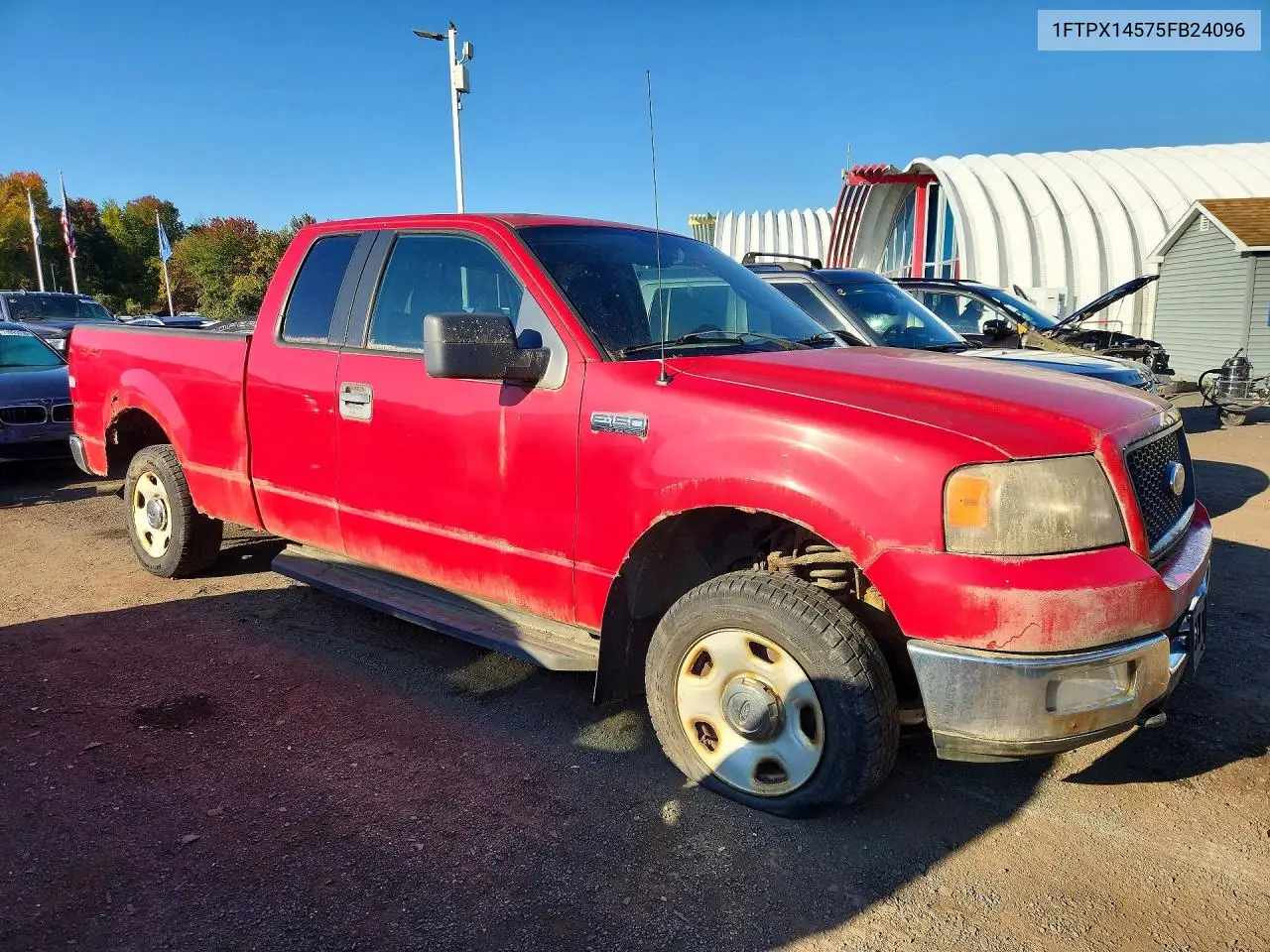 2005 FORD F-150 VIN 1FTPX14575FB24096 — фото 4