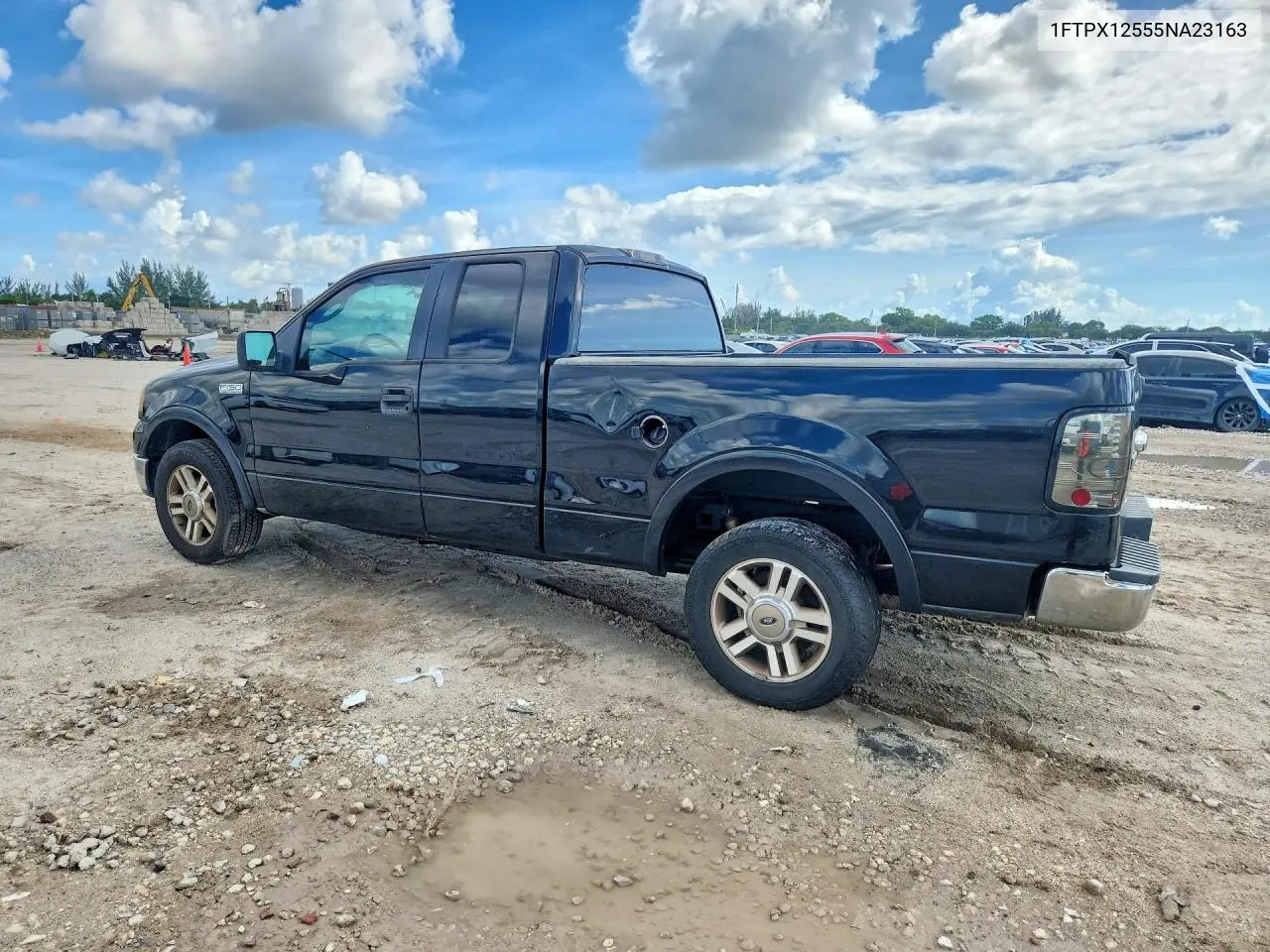 2005 FORD F-150 VIN 1FTPX12555NA23163 — фото 2