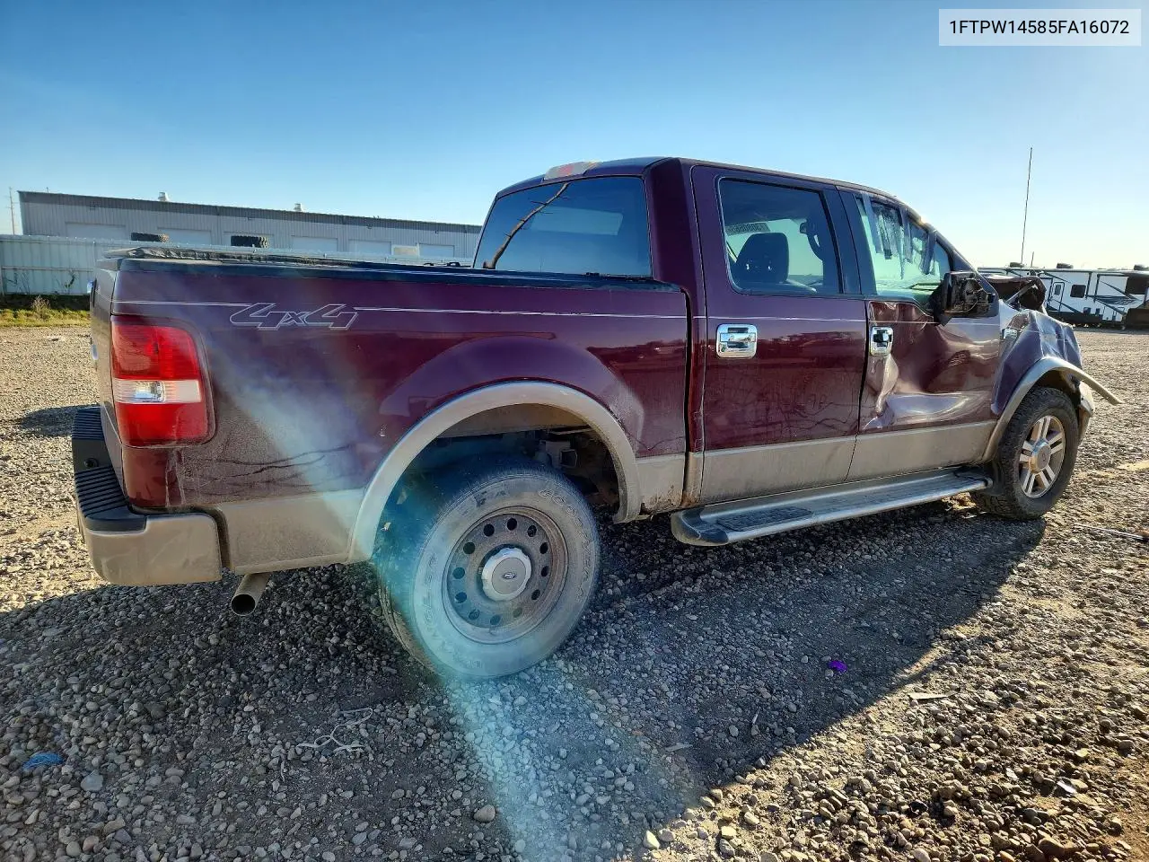 2005 FORD F-150 VIN 1FTPW14585FA16072 — фото 3