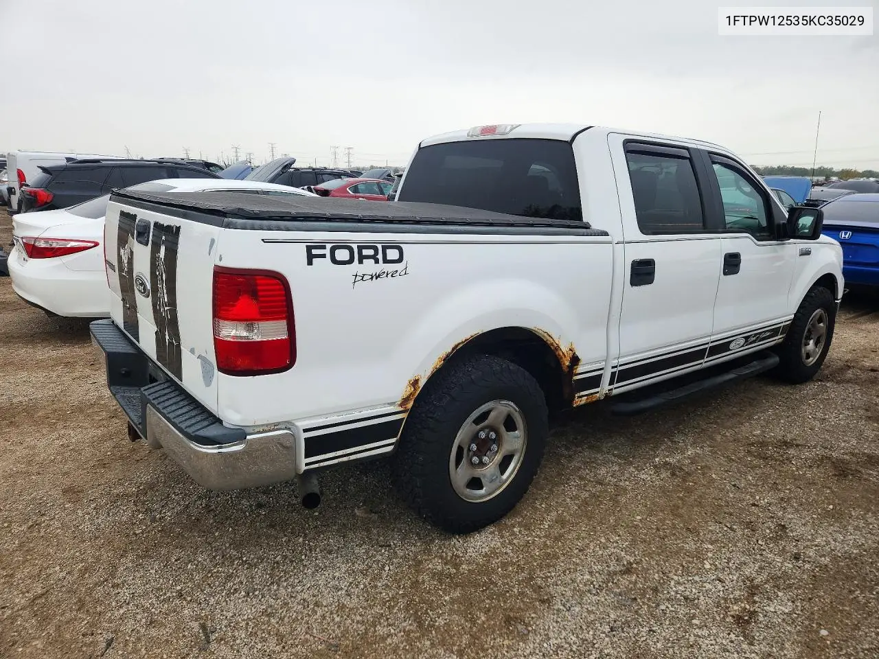 2005 FORD F-150 VIN 1FTPW12535KC35029 — фото 3