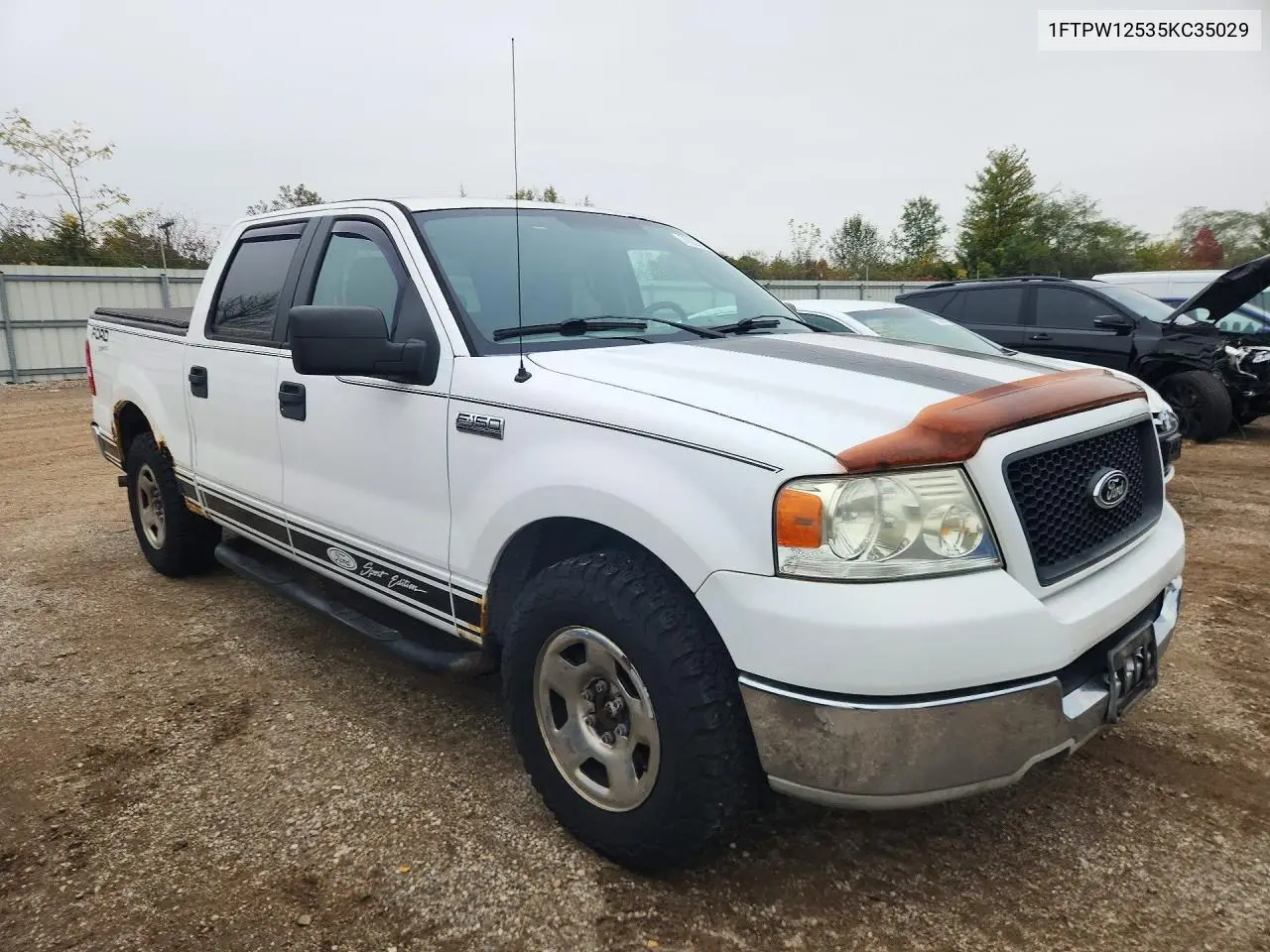 2005 FORD F-150 VIN 1FTPW12535KC35029 — фото 4