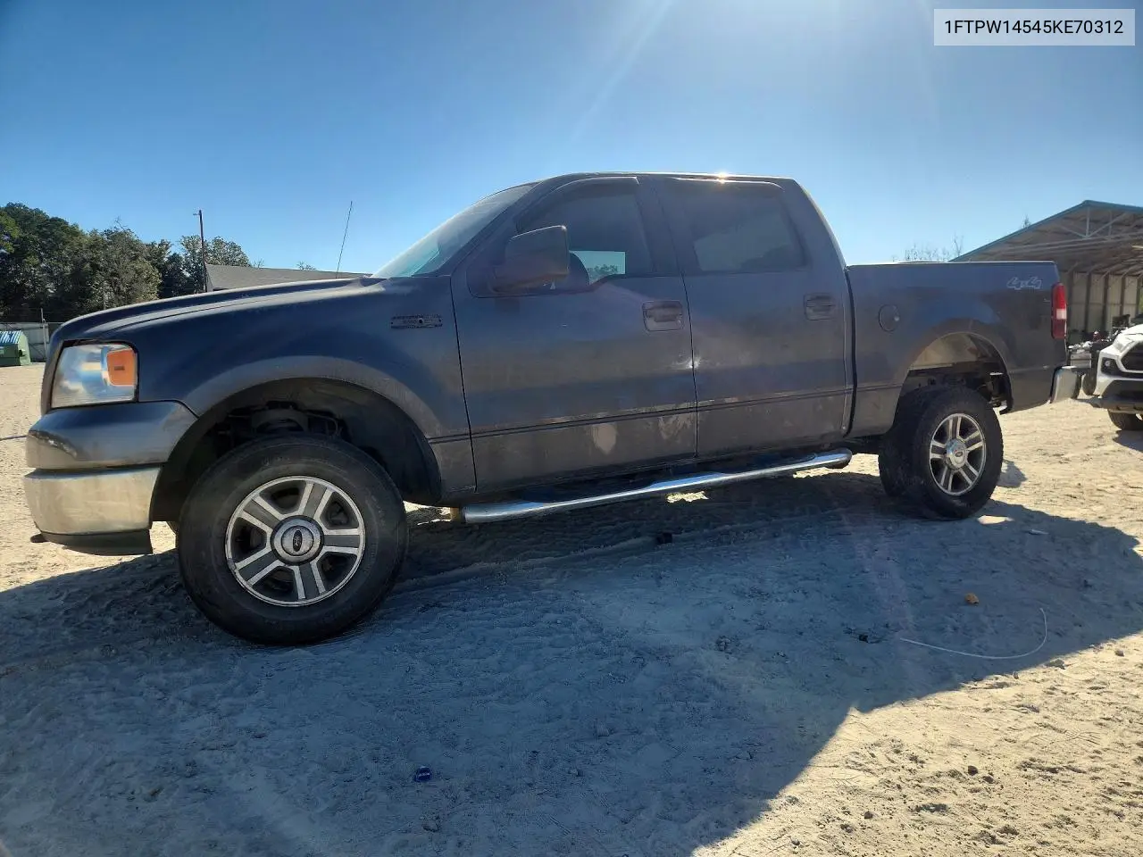 FORD F-150 2005, VIN 1FTPW14545KE70312