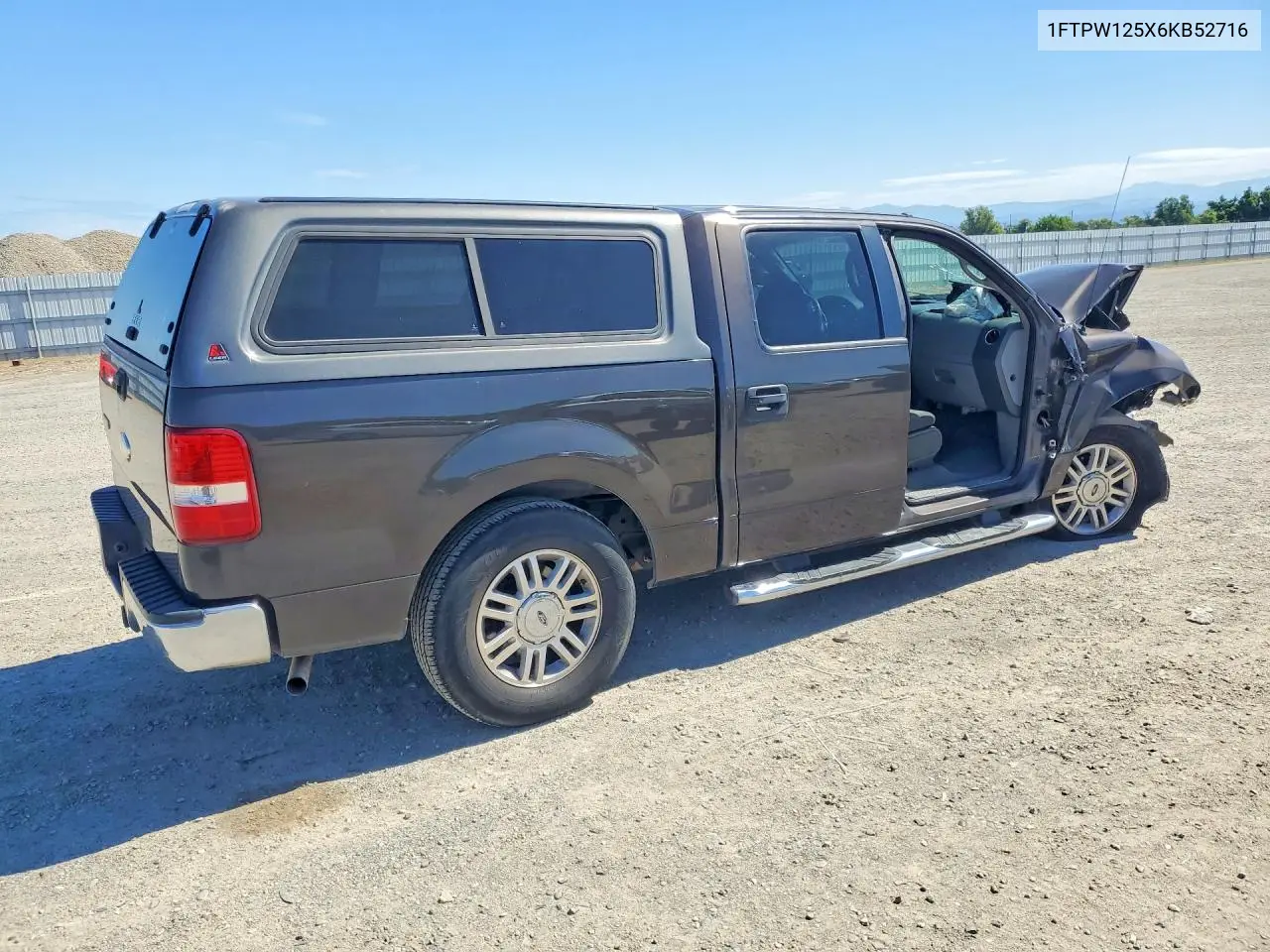 2006 FORD F-150 VIN 1FTPW125X6KB52716 — фото 3