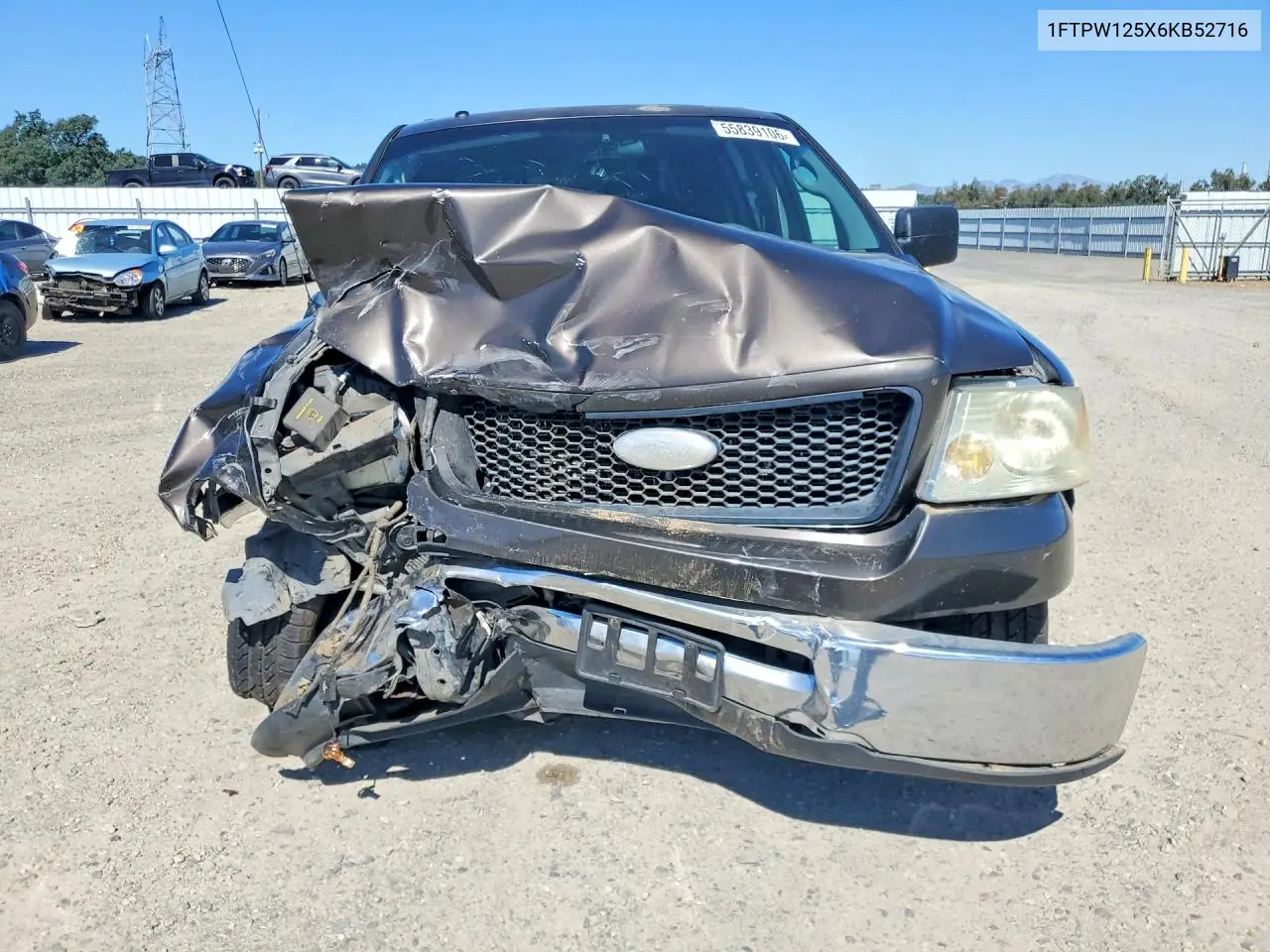 2006 FORD F-150 VIN 1FTPW125X6KB52716 — фото 5