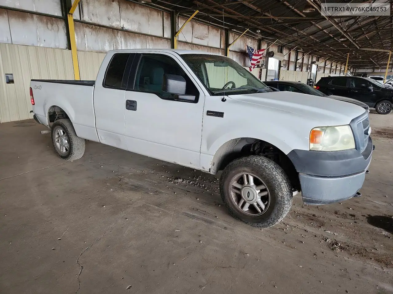 2006 FORD F-150 VIN 1FTRX14W76KC45253 — фото 4