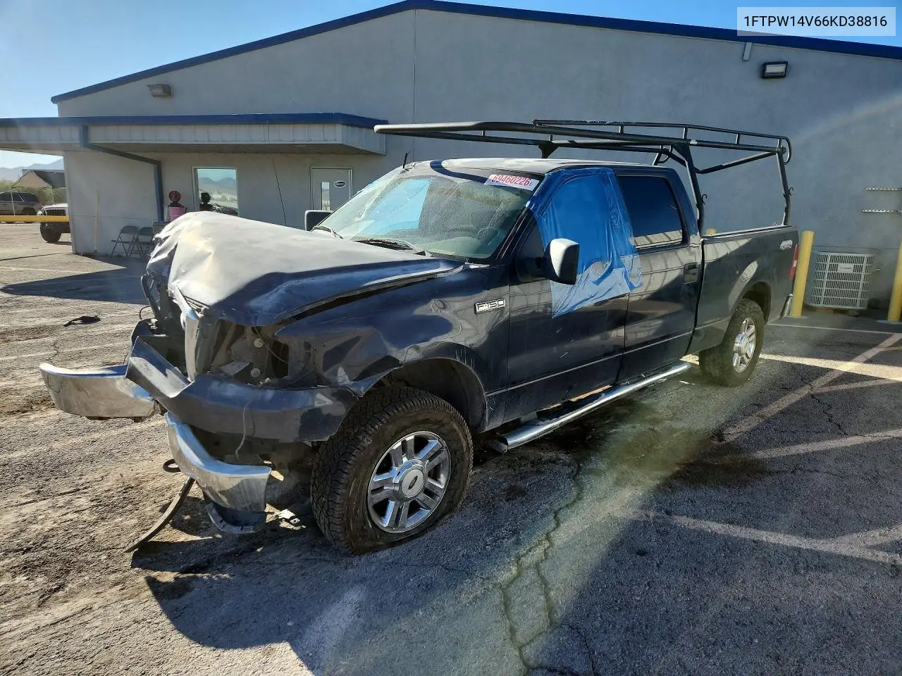 FORD F-150 2006, VIN 1FTPW14V66KD38816