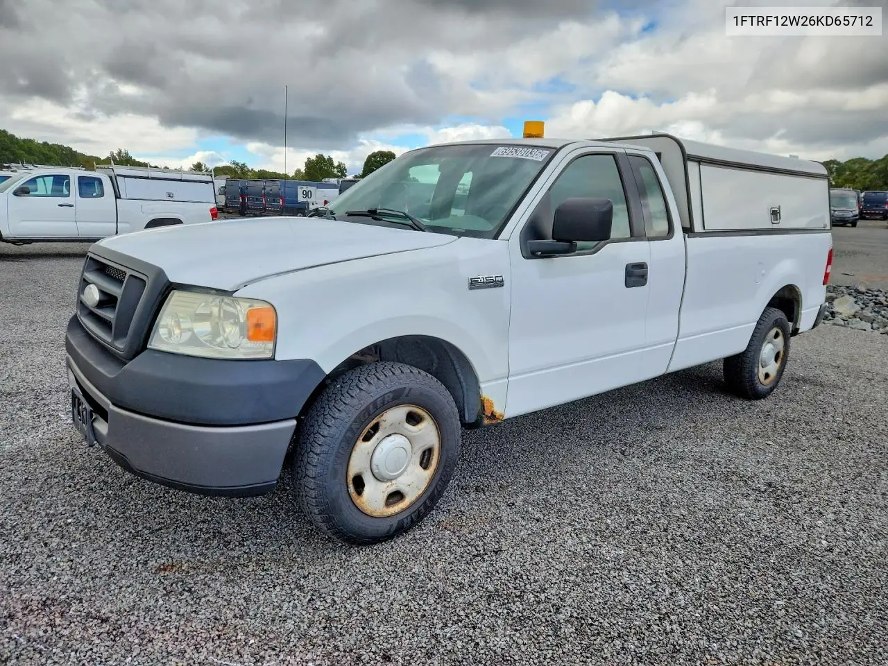 FORD F-150 2006, VIN 1FTRF12W26KD65712