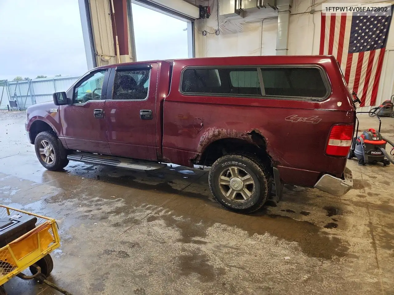 2006 FORD F-150 VIN 1FTPW14V06FA72802 — фото 2