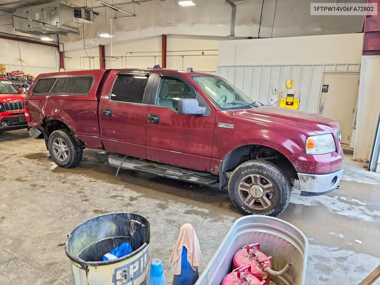 2006 FORD F-150 VIN 1FTPW14V06FA72802 — фото 4