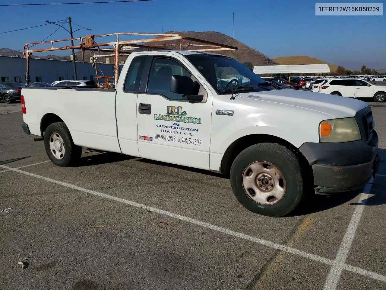 2006 FORD F-150 VIN 1FTRF12W16KB50239 — фото 4