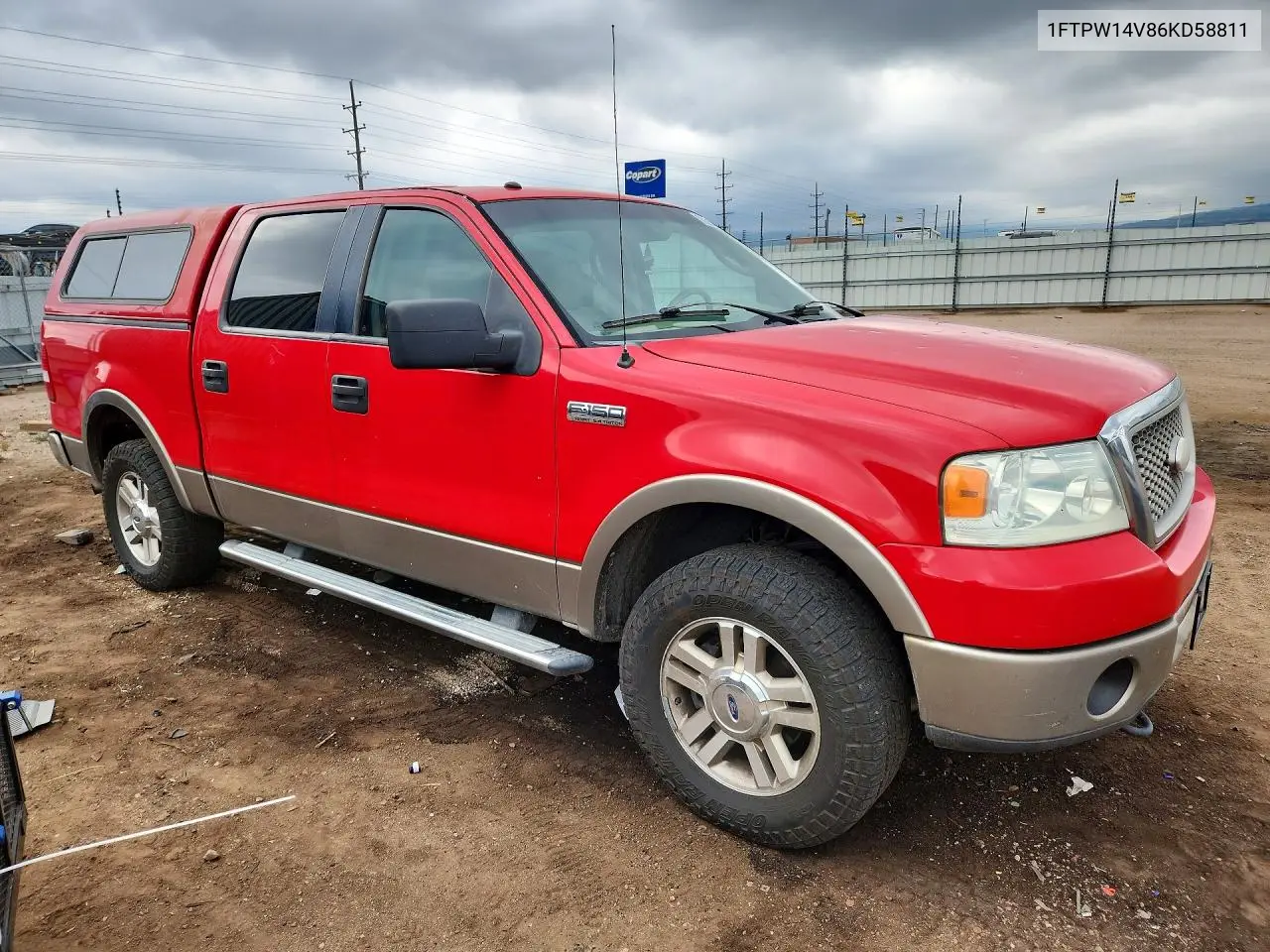 2006 FORD F-150 VIN 1FTPW14V86KD58811 — фото 4
