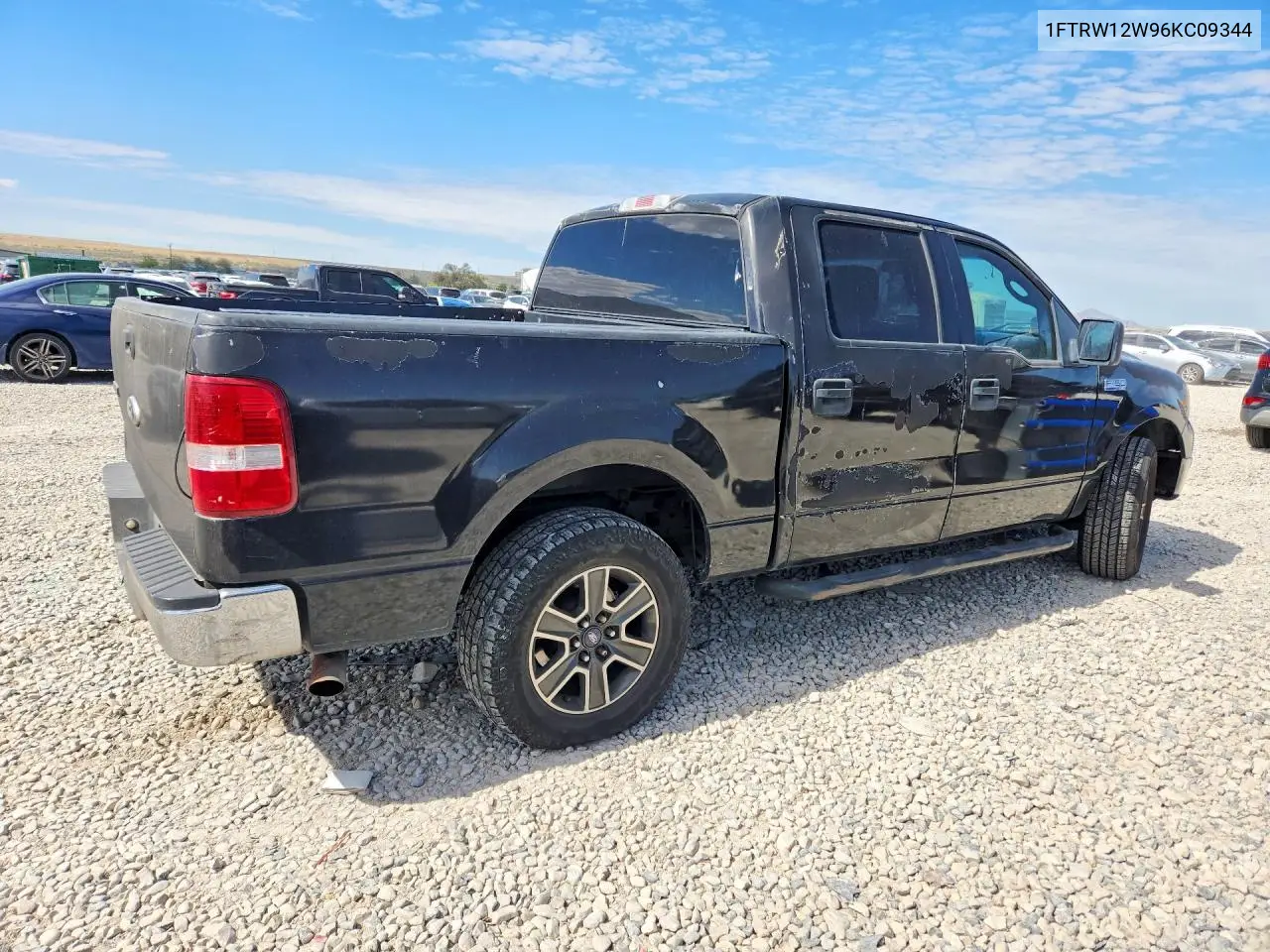 2006 FORD F-150 VIN 1FTRW12W96KC09344 — фото 3