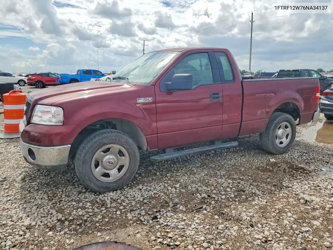 FORD F-150 2006, VIN 1FTRF12W76NA34137
