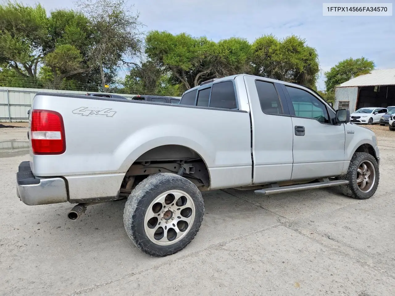 2006 FORD F-150 VIN 1FTPX14566FA34570 — фото 3