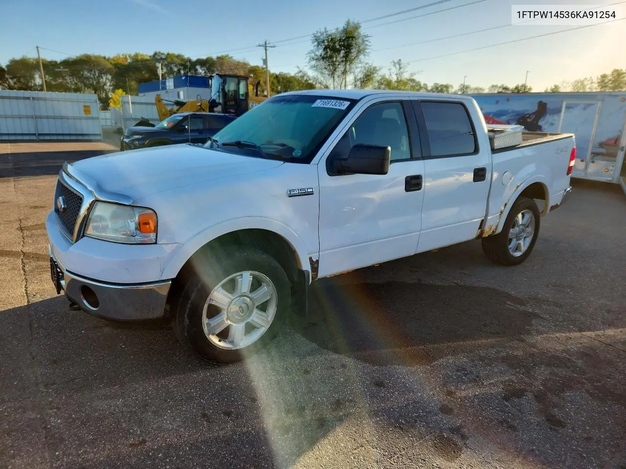 FORD F-150 2006, VIN 1FTPW14536KA91254