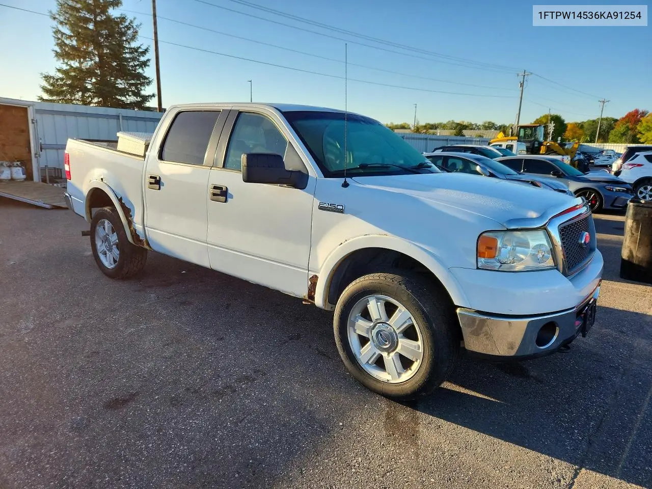 2006 FORD F-150 VIN 1FTPW14536KA91254 — фото 4
