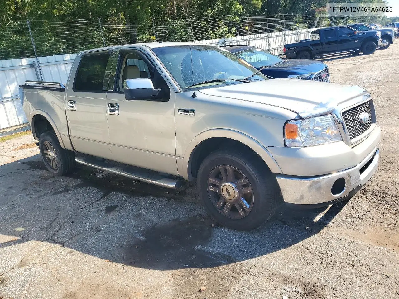 2006 FORD F-150 VIN 1FTPW12V46FA64625 — фото 4