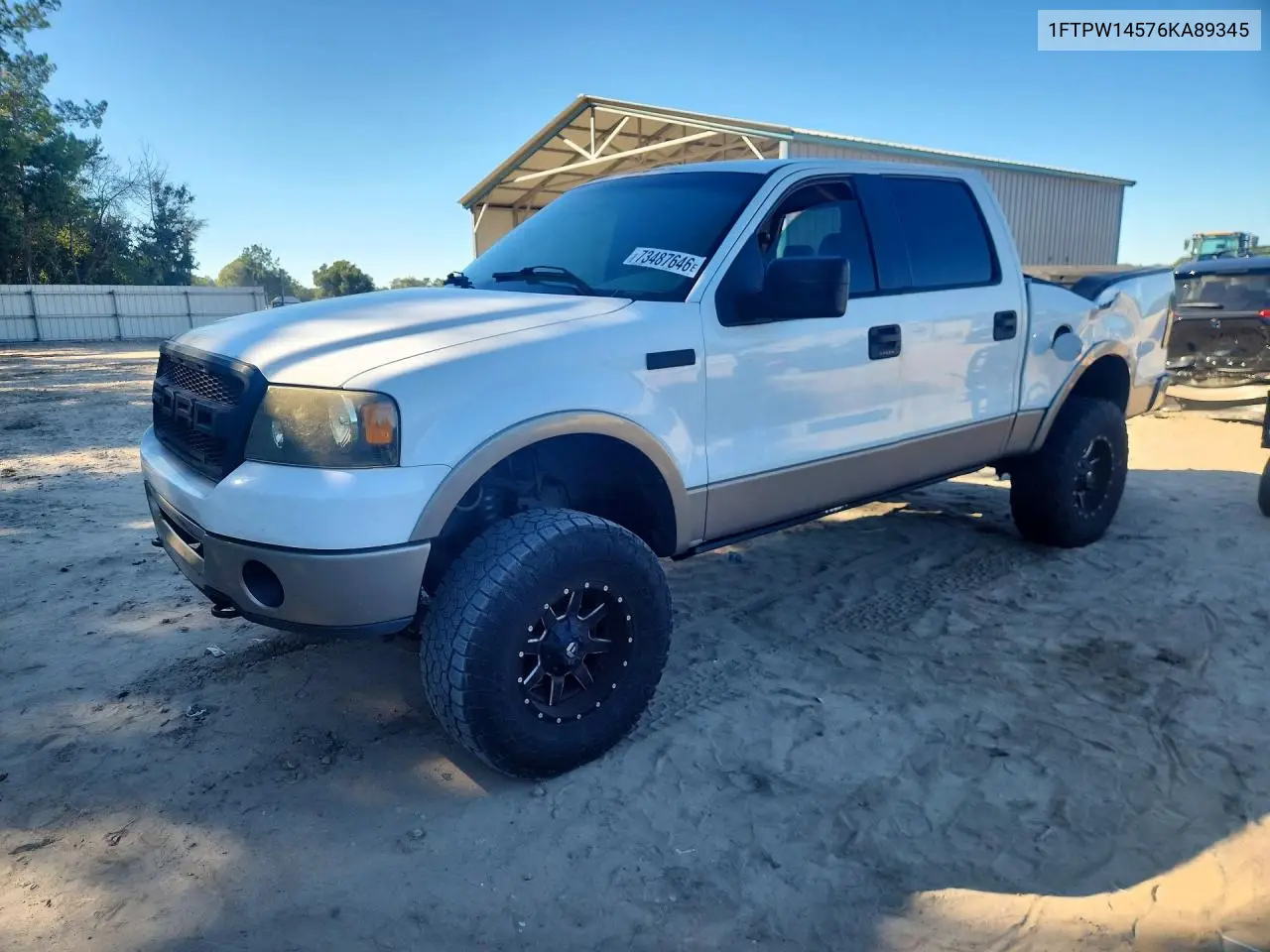 FORD F-150 2006, VIN 1FTPW14576KA89345