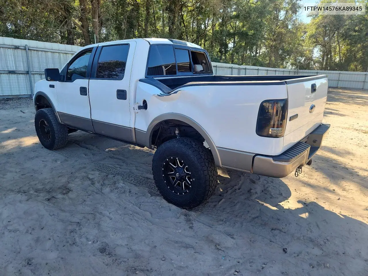 2006 FORD F-150 VIN 1FTPW14576KA89345 — фото 2
