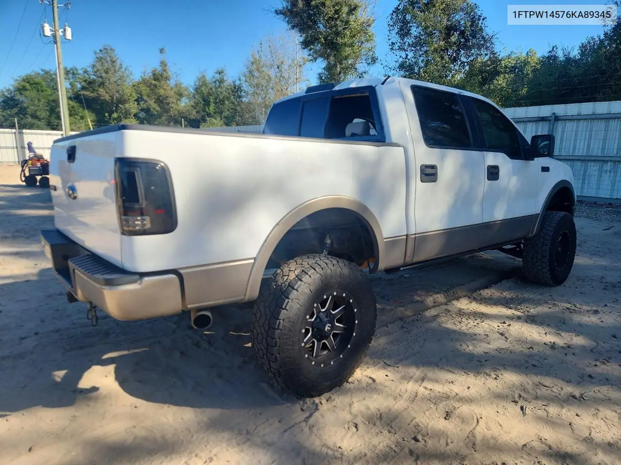 2006 FORD F-150 VIN 1FTPW14576KA89345 — фото 3