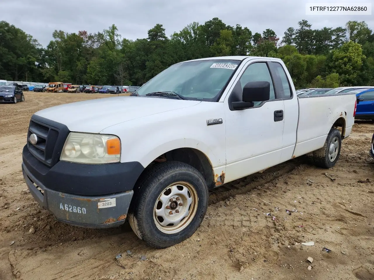 FORD F-150 2007, VIN 1FTRF12277NA62860