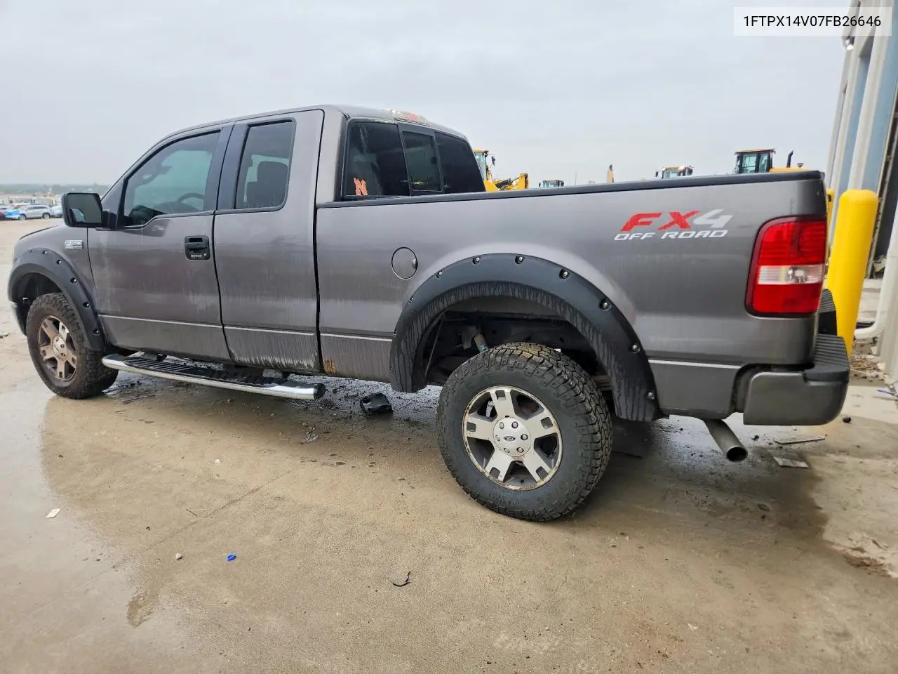 2007 FORD F-150 VIN 1FTPX14V07FB26646 — фото 2