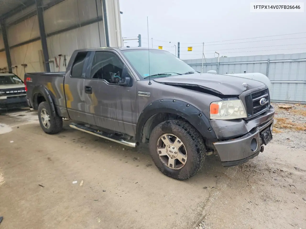 2007 FORD F-150 VIN 1FTPX14V07FB26646 — фото 4