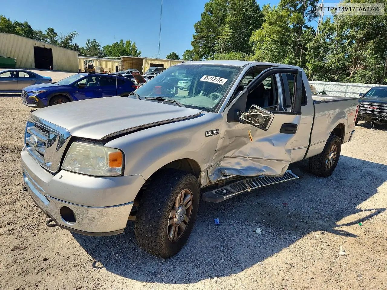 FORD F-150 2007, VIN 1FTPX14V17FA62746